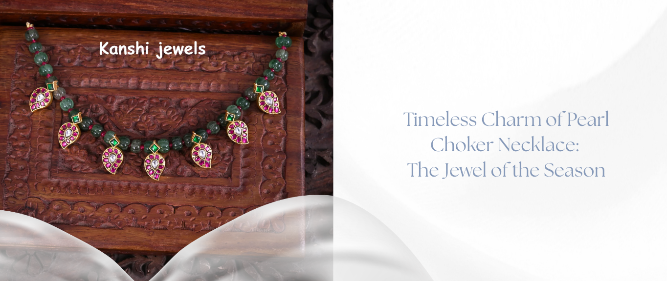 Timeless Charm of Pearl Choker Necklace: The Jewel of the Season