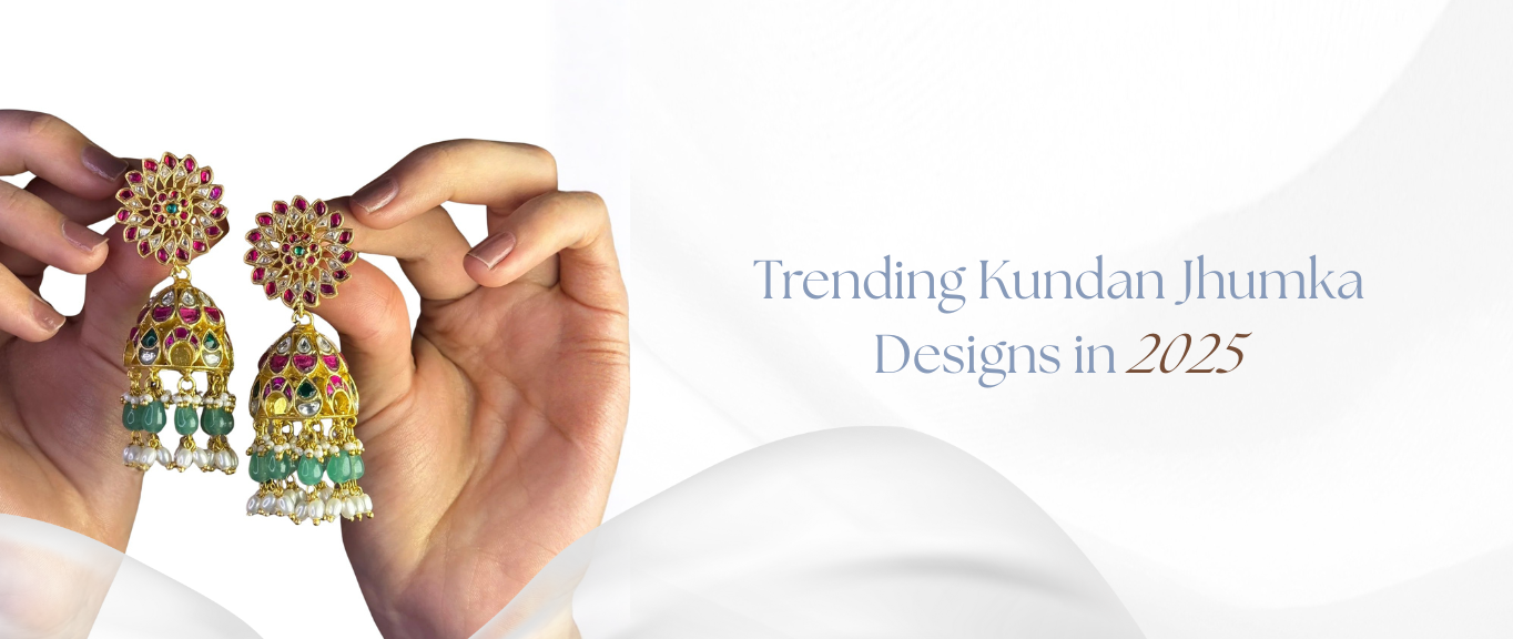 Trending Kundan Jhumka Designs in 2025