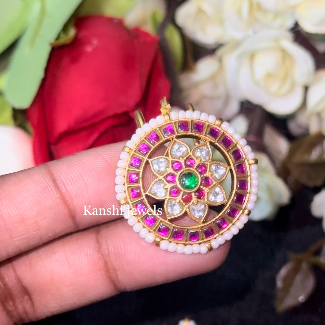 Jadau Kundan Clip