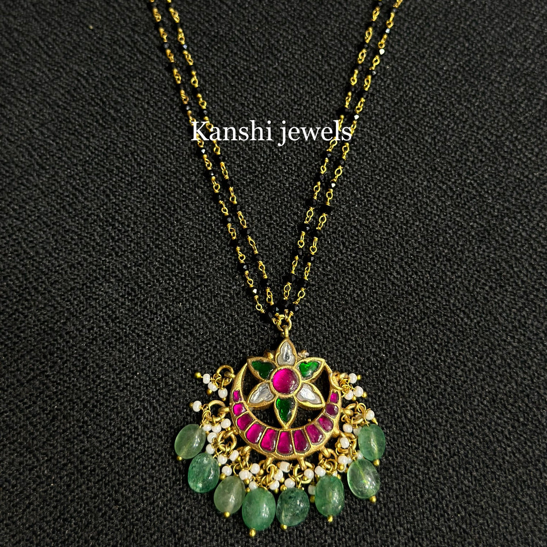 Dulhan Mangalsutra,
Jadau Kundan Mangalsutra by Kanshi Jewels