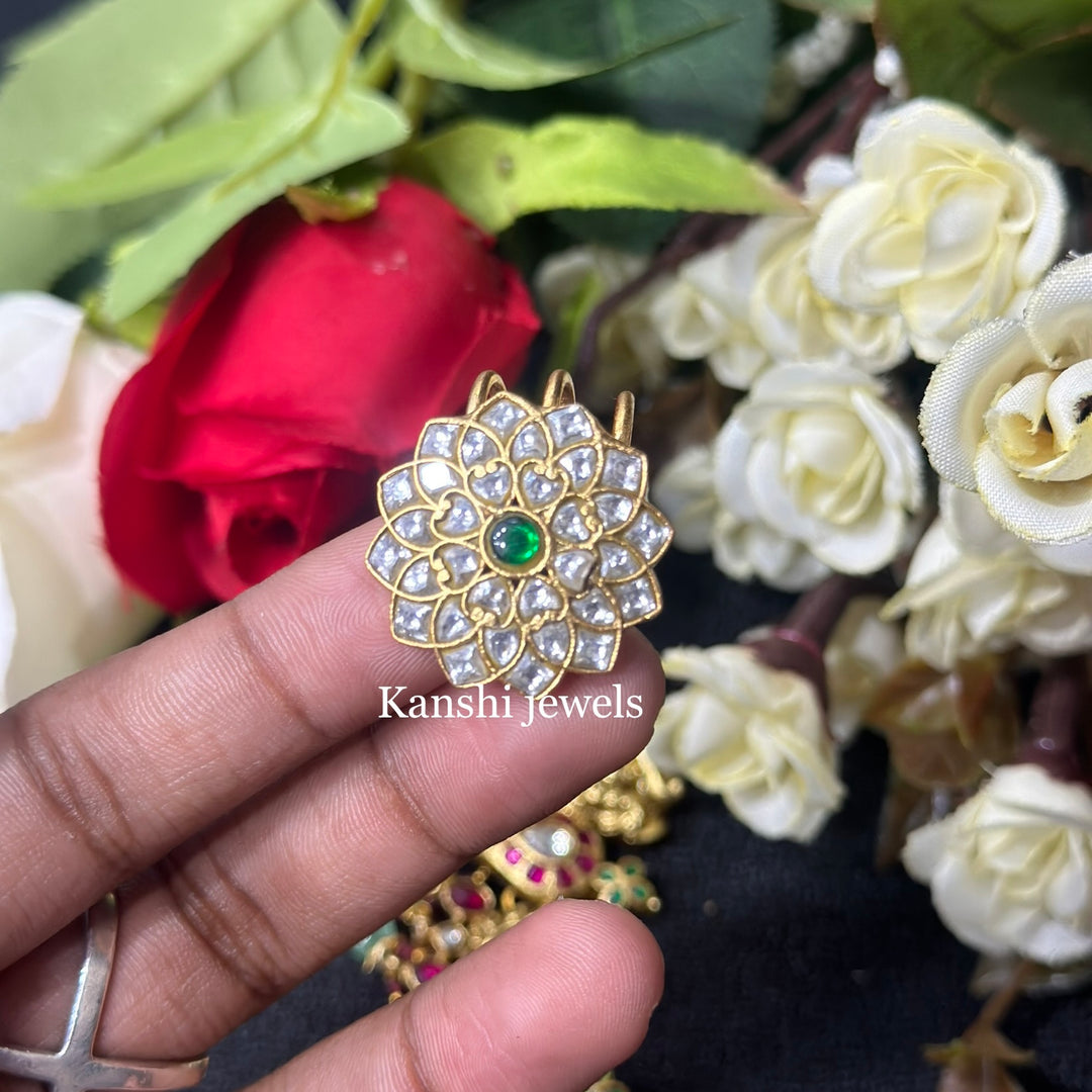Jadau Kundan Clip