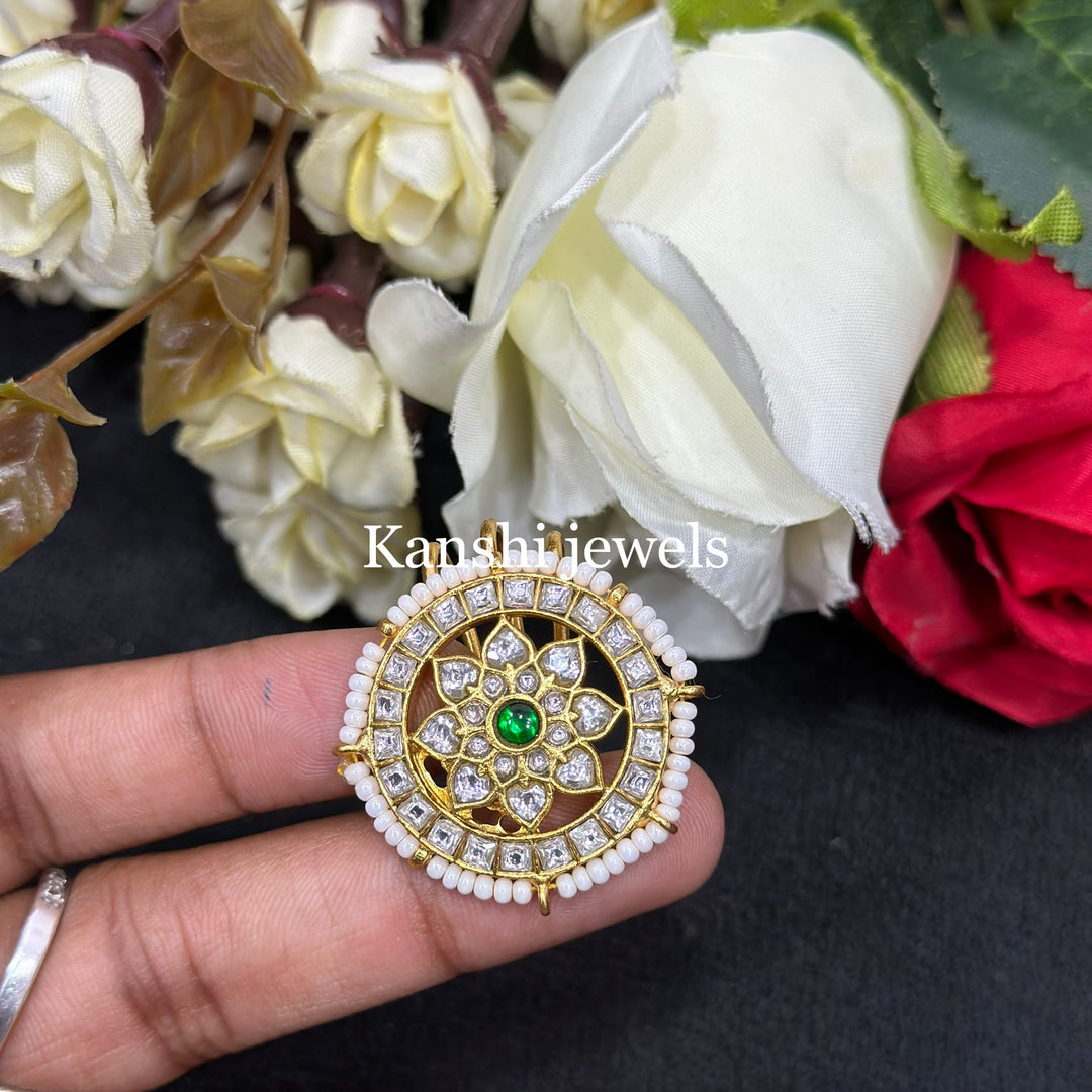 Jadau Kundan Clip