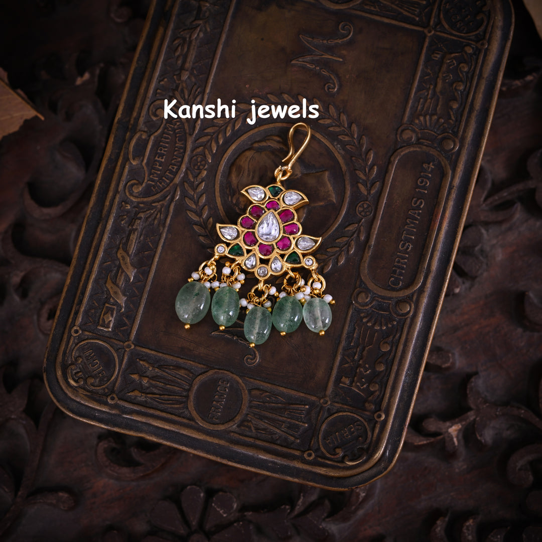 Jadau Kundan Maang Tika