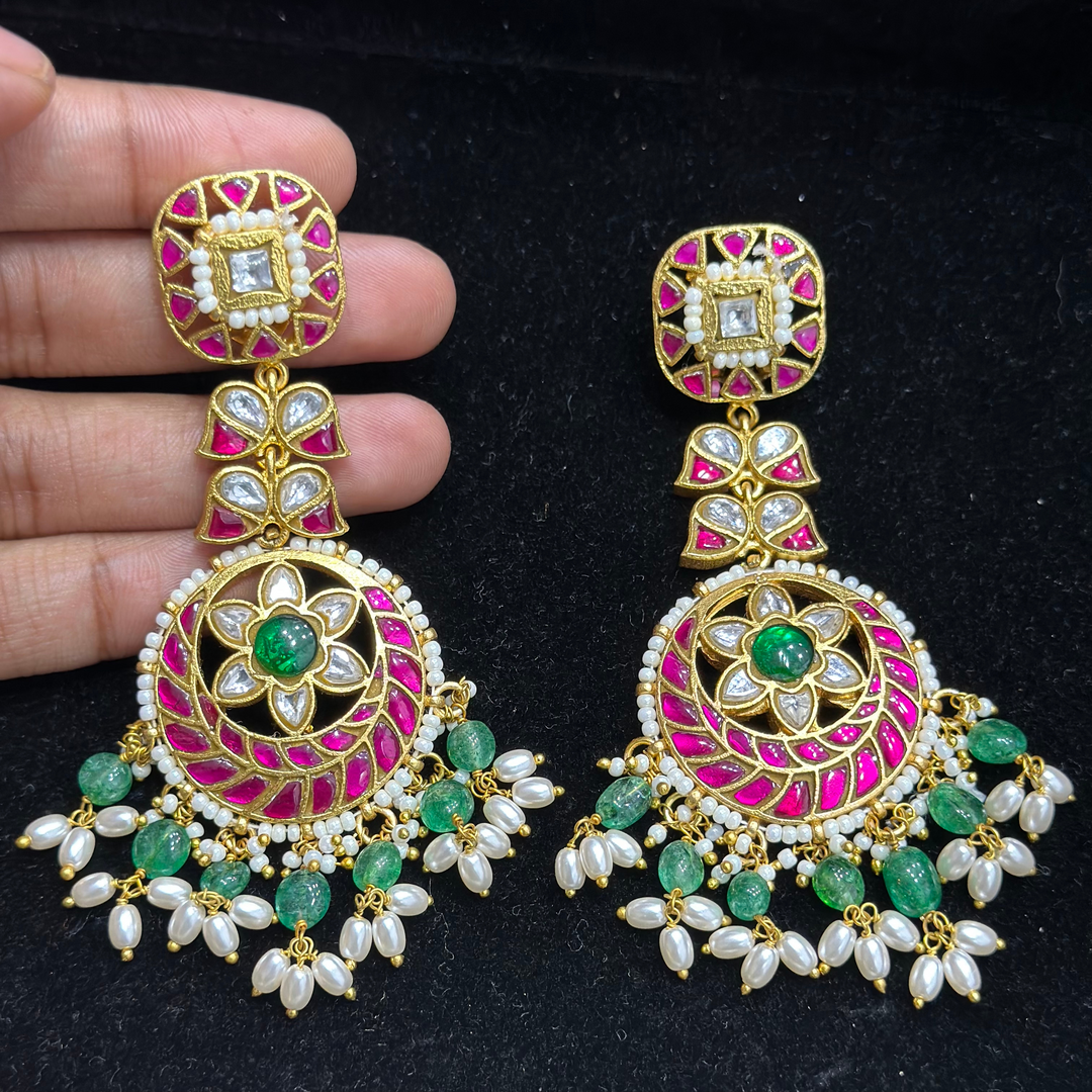 Jadau Kundan Earrings