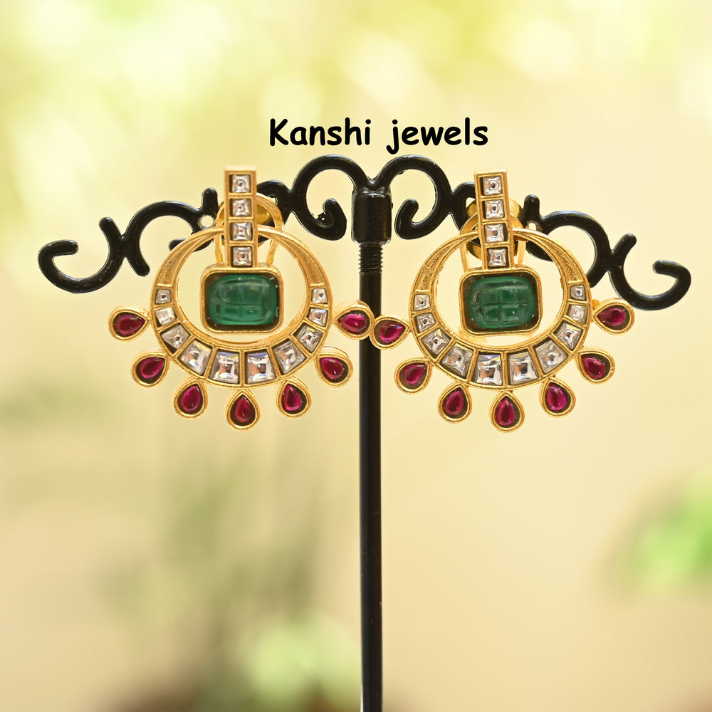 Kundan Stud Earrings