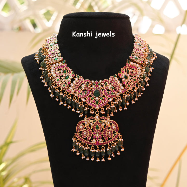 Jadau kundan pendant ,Kanshijewels , dulhan necklace , chokar necklace, kundan necklace, jadau necklace,  kanshi jewellery