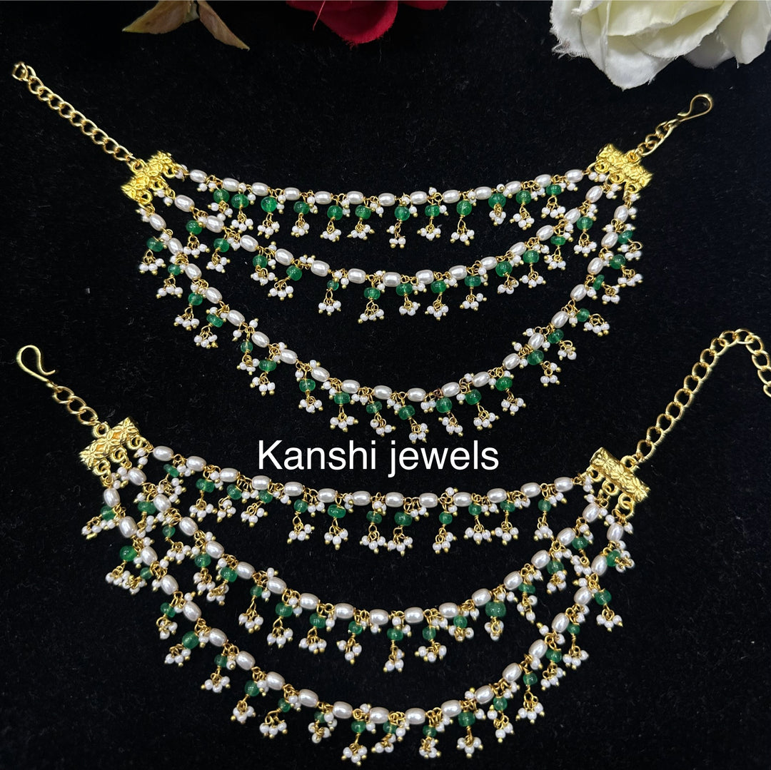Jadau Accessories by Kanshi Jewels,
Dulan Accessories