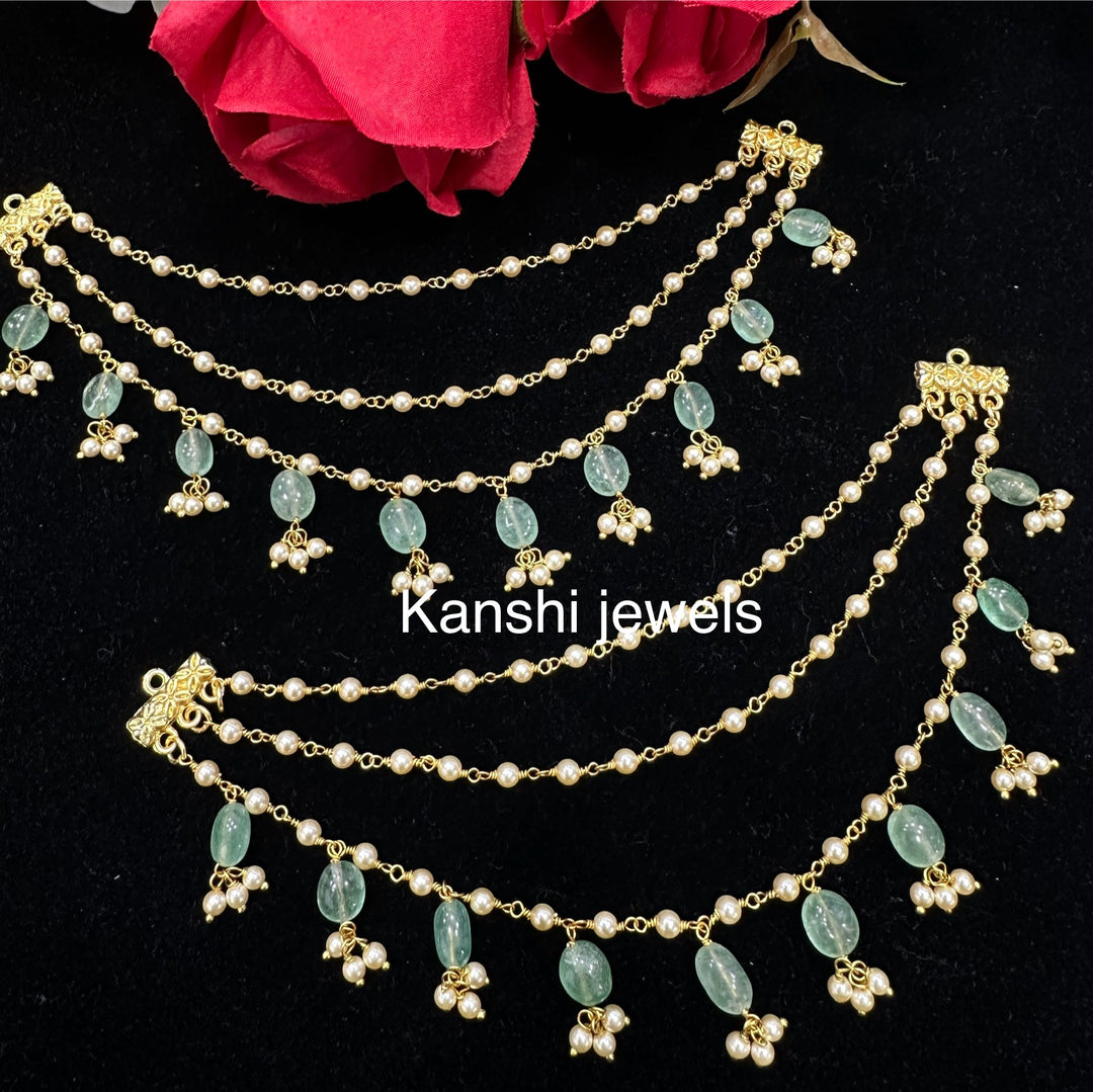 Jadau Accessories by Kanshi Jewels,
Dulan Accessories