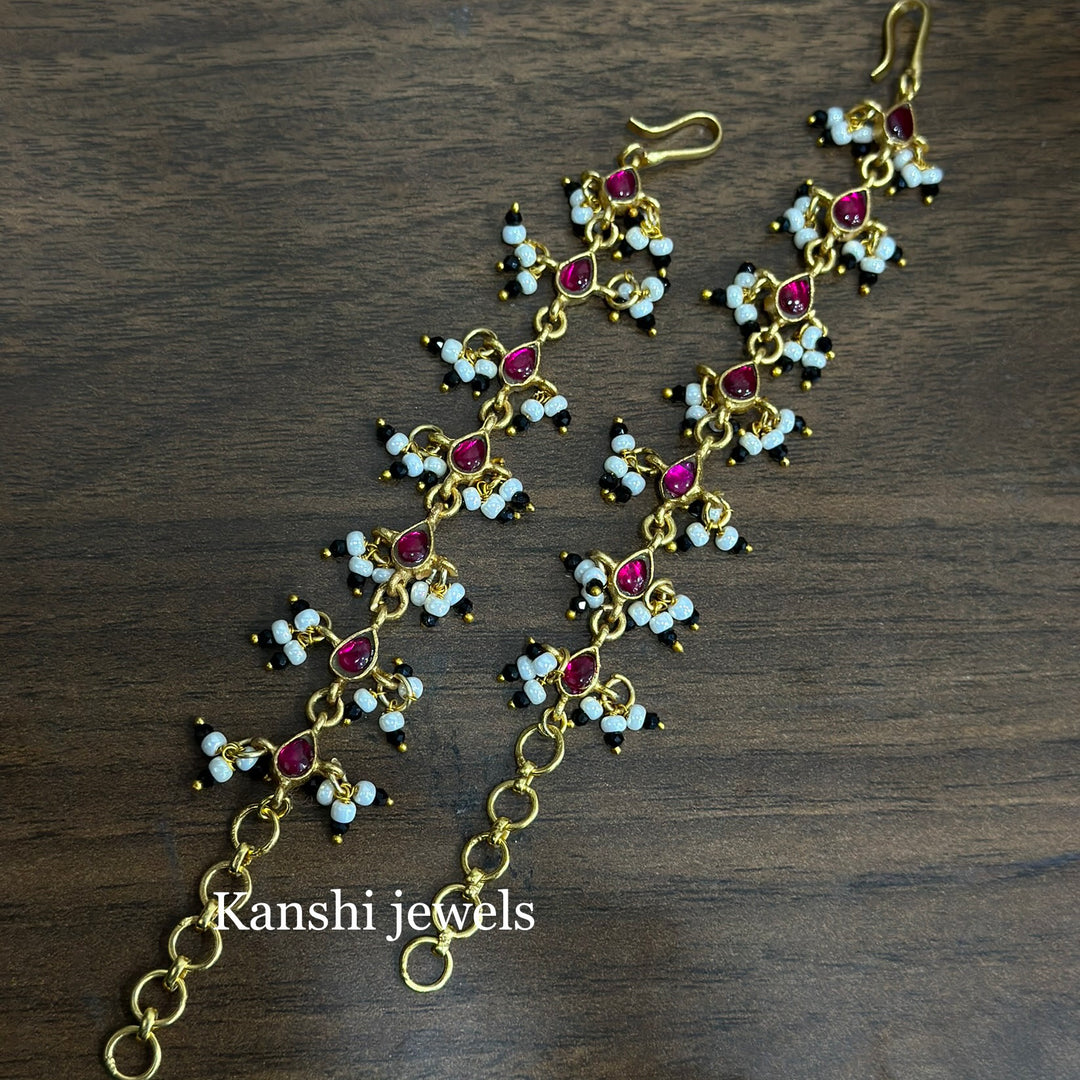 Jadau Kundan Ear Cuffs