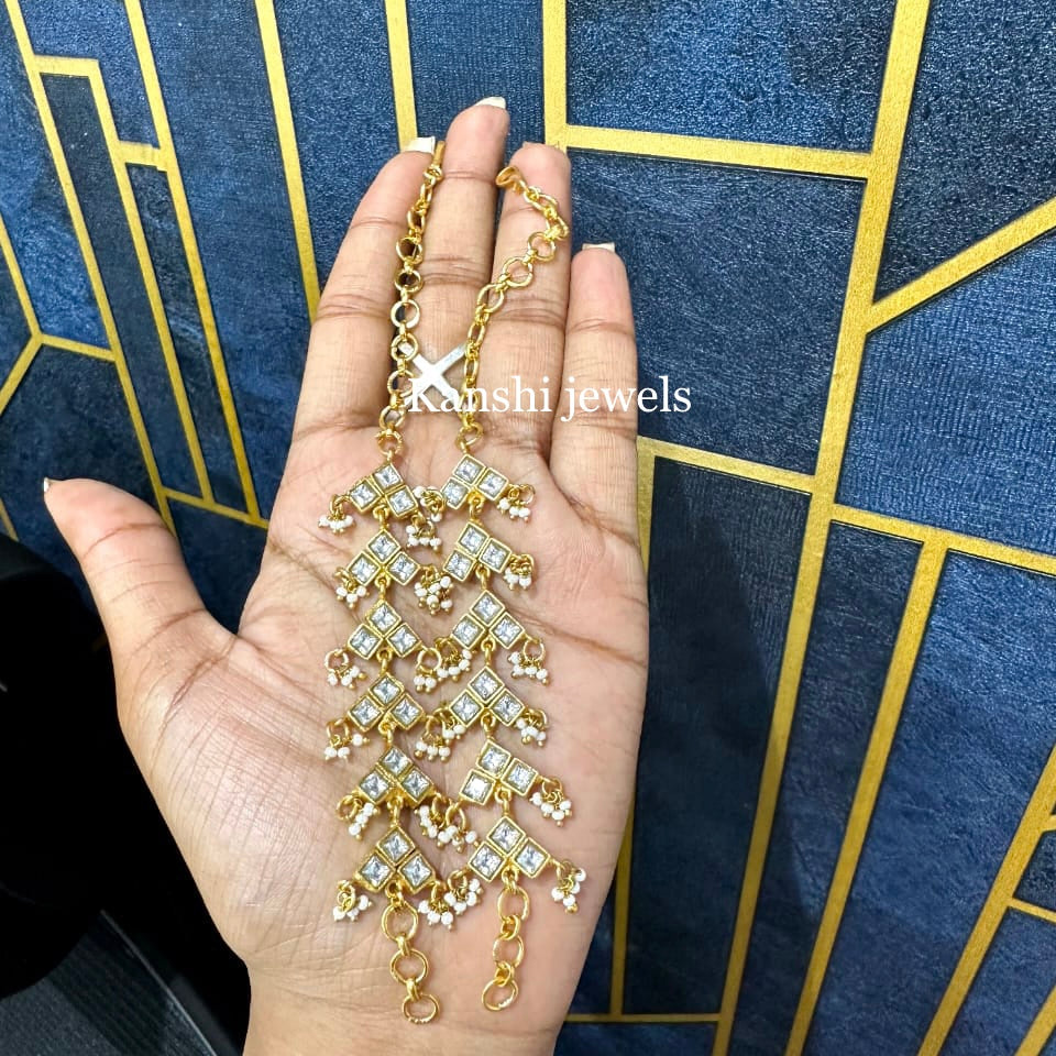 Jadau Kundan Ear Cuffs