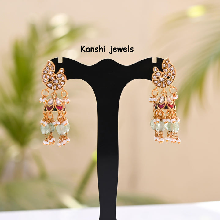 Jadau Kundan Studs