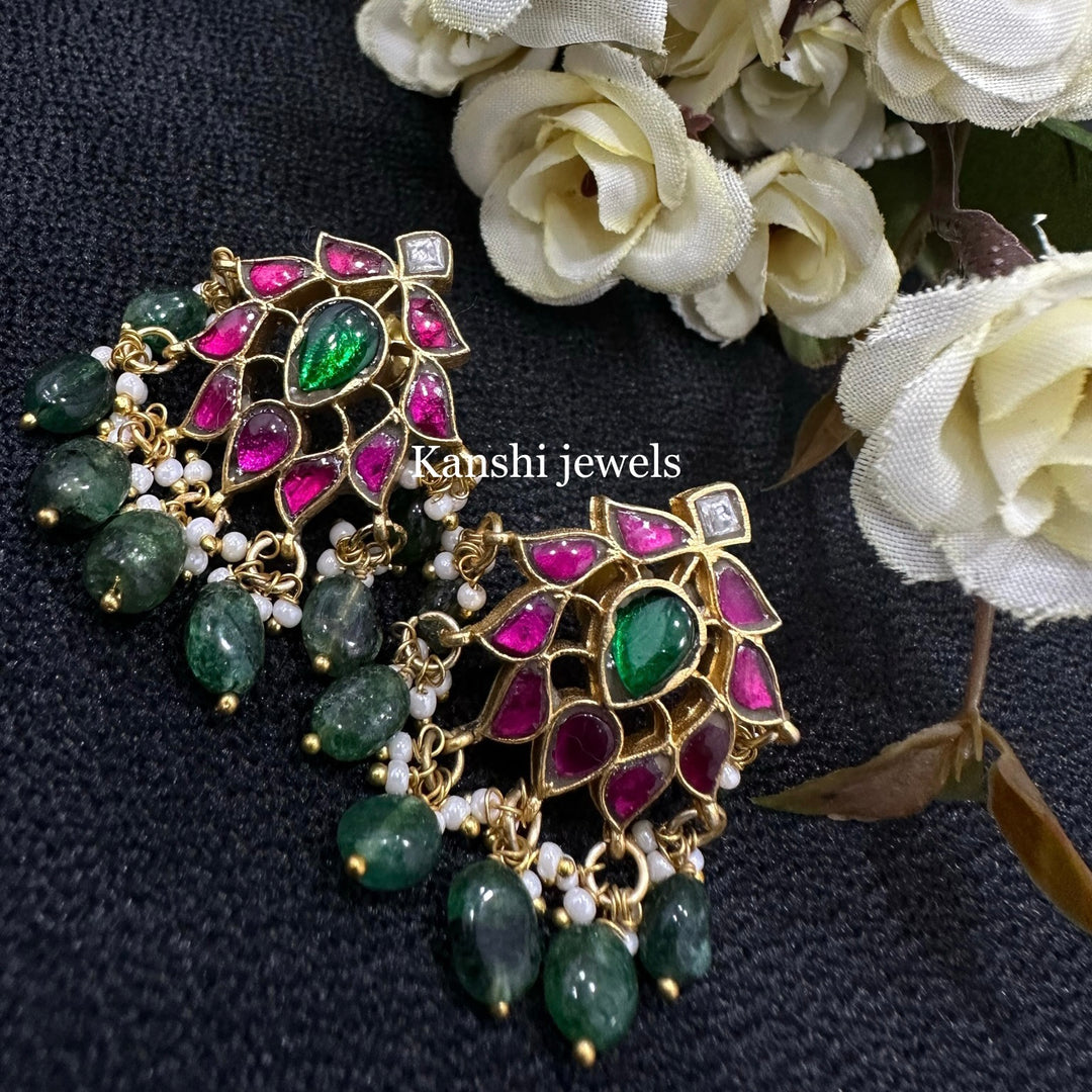 Jadau Kundan Stud Earrings