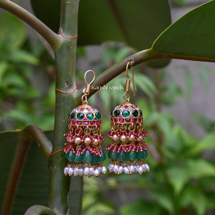 Classic Jadau Earrings