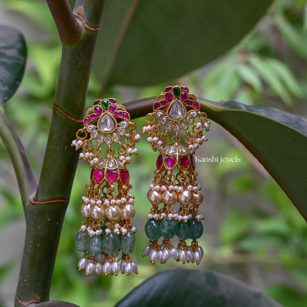 Classic Jadau Earrings