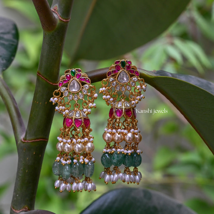 Classic Jadau Earrings