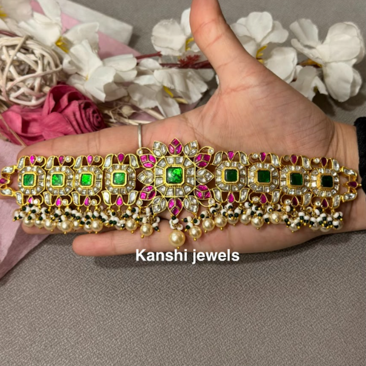 Rani handcut jadau necklace chokar