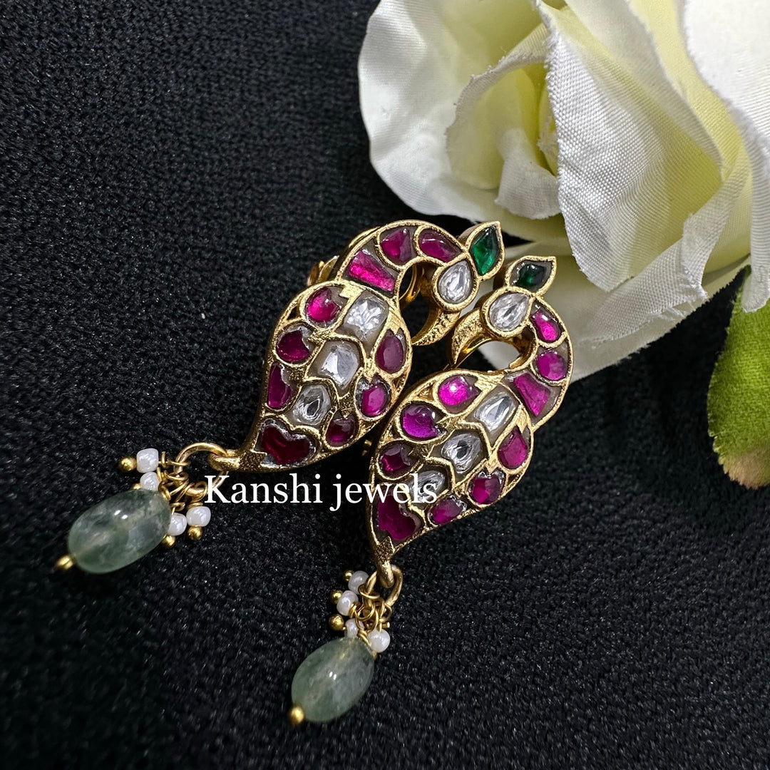 Jadau Kundan Stud Earrings