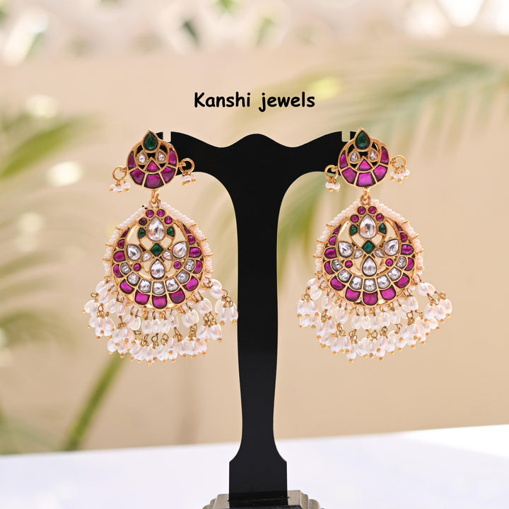 Jadau Kundan Studs