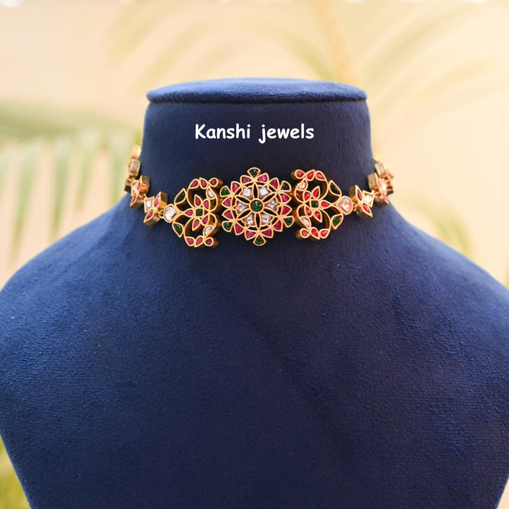 Kanshijewels , dulhan necklace , chokar necklace, kundan necklace, jadau necklace,  kanshi jewellery
