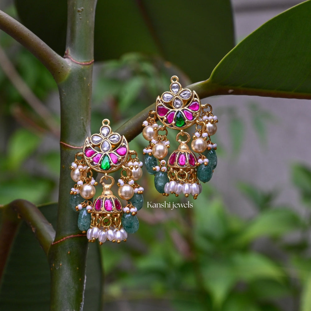 Classic Jadau Earrings
