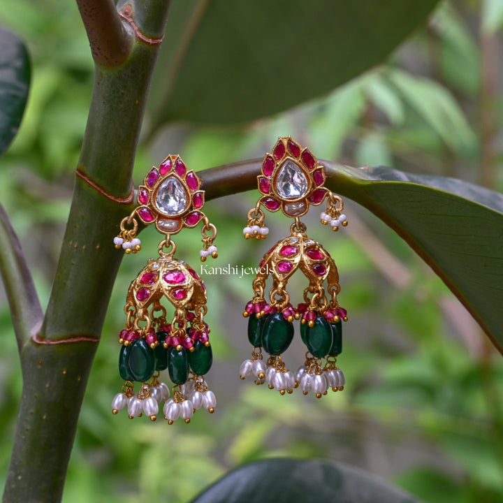 Classic Jadau Earrings