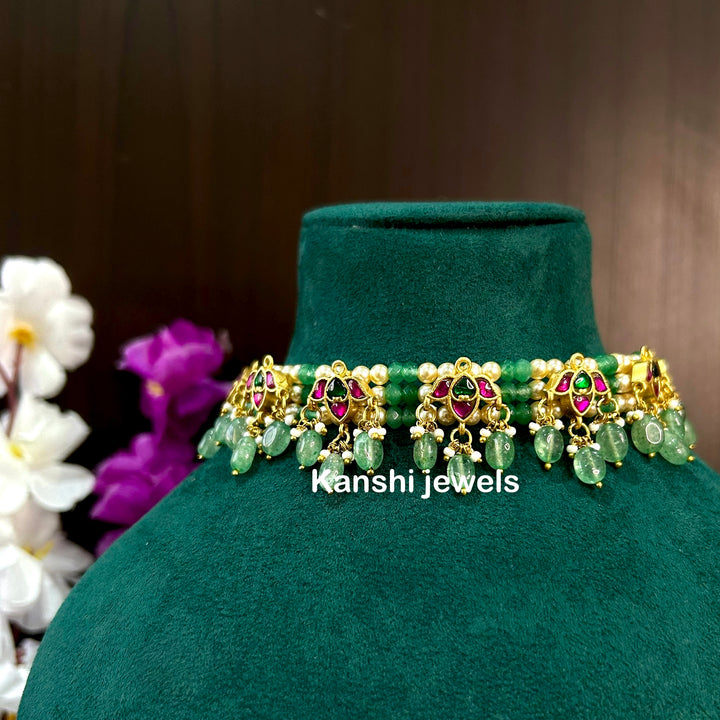 Kanshijewels , dulhan necklace , chokar necklace, kundan necklace, jadau necklace,  kanshi jewellery