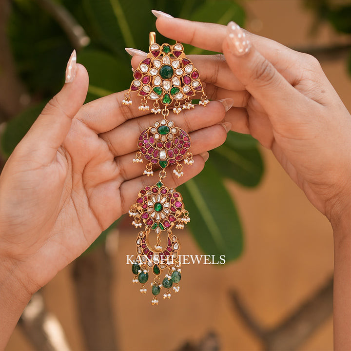 jadau dulhan hair accessory