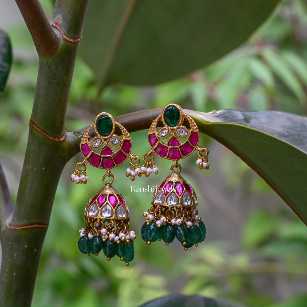 Classic Jadau Earrings
