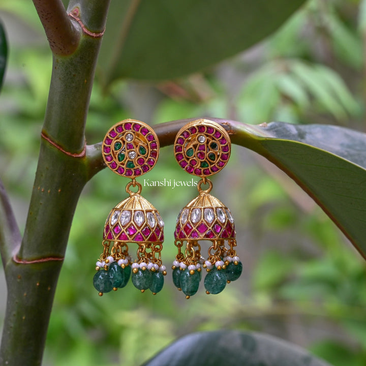 Classic Jadau Earrings