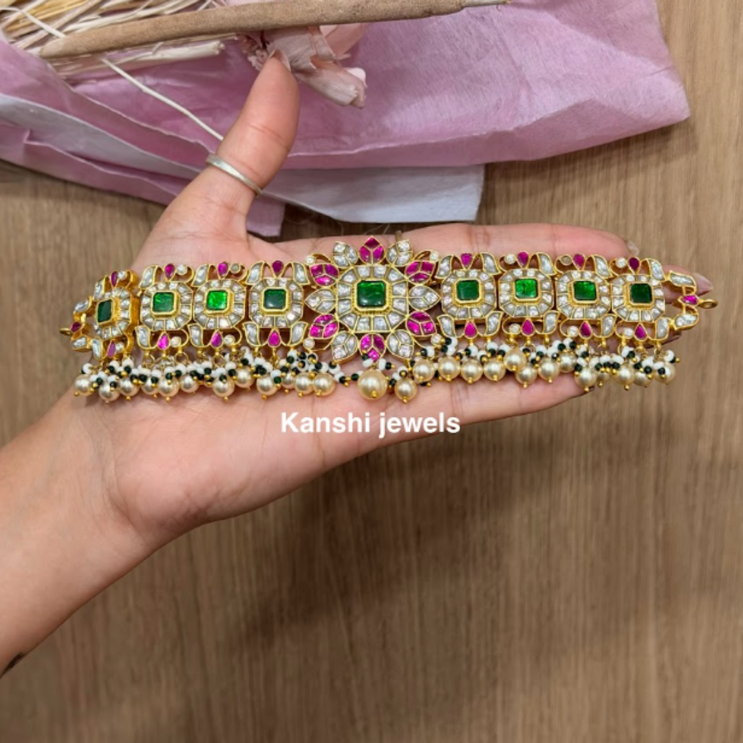 Rani handcut jadau necklace chokar