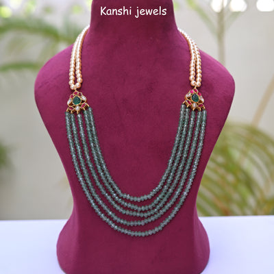 Kundan chokar necklace