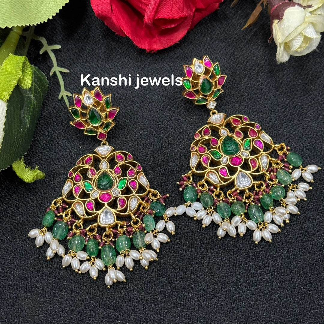 Jadau Kundan Earrings