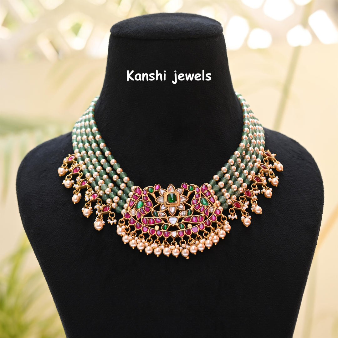 Kanshijewels , dulhan necklace , chokar necklace, kundan necklace, jadau necklace,  kanshi jewellery