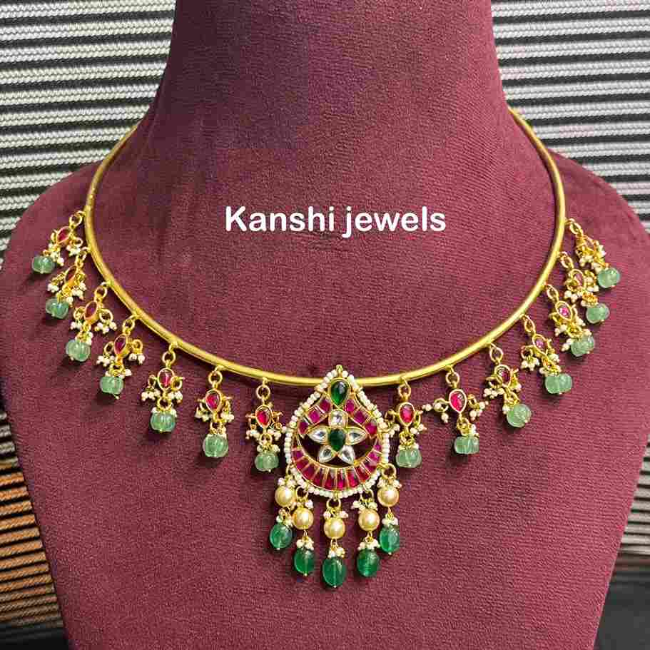 Jadau Kundan Chokar Necklace