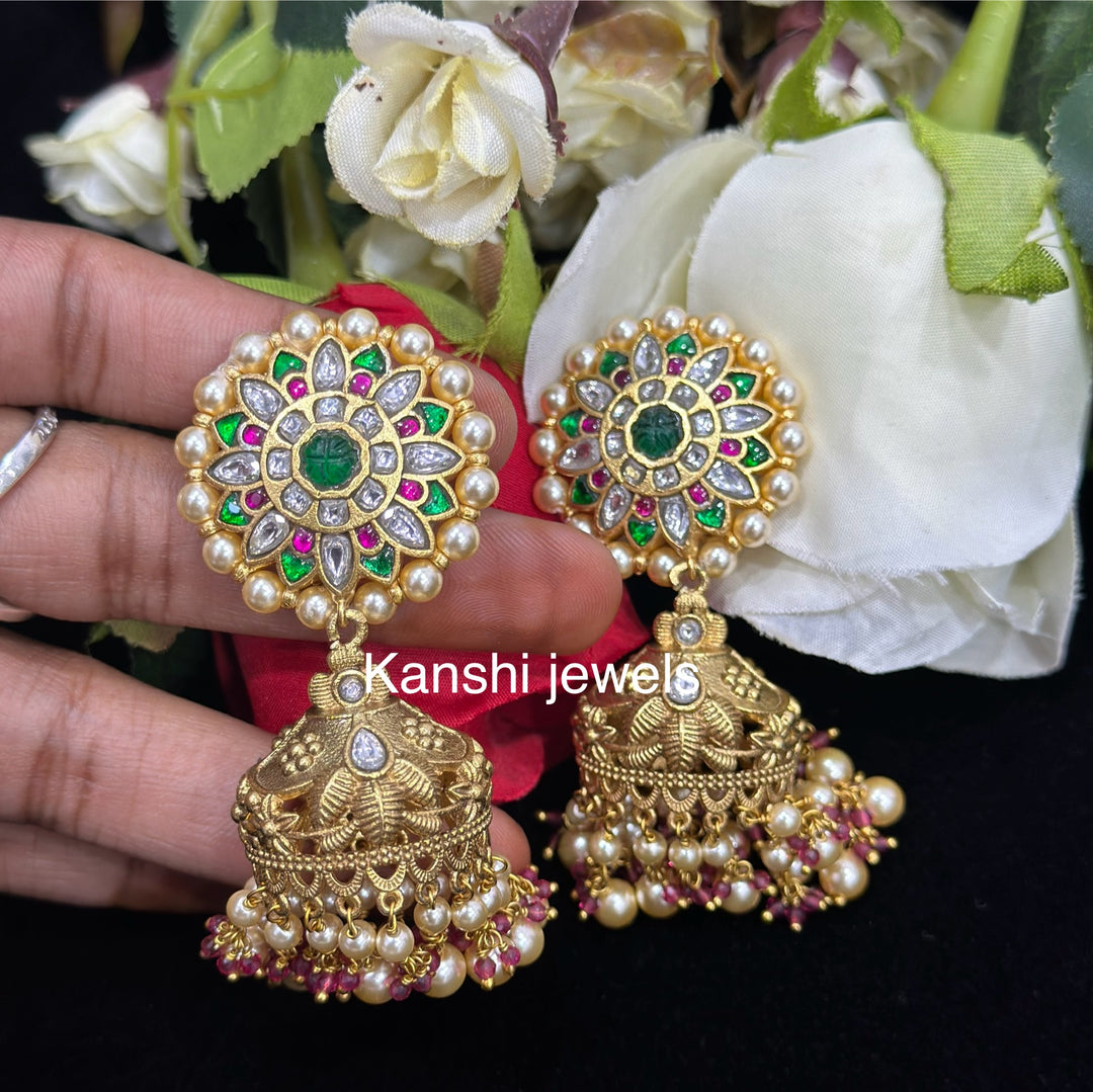 Jadau Kundan Earrings