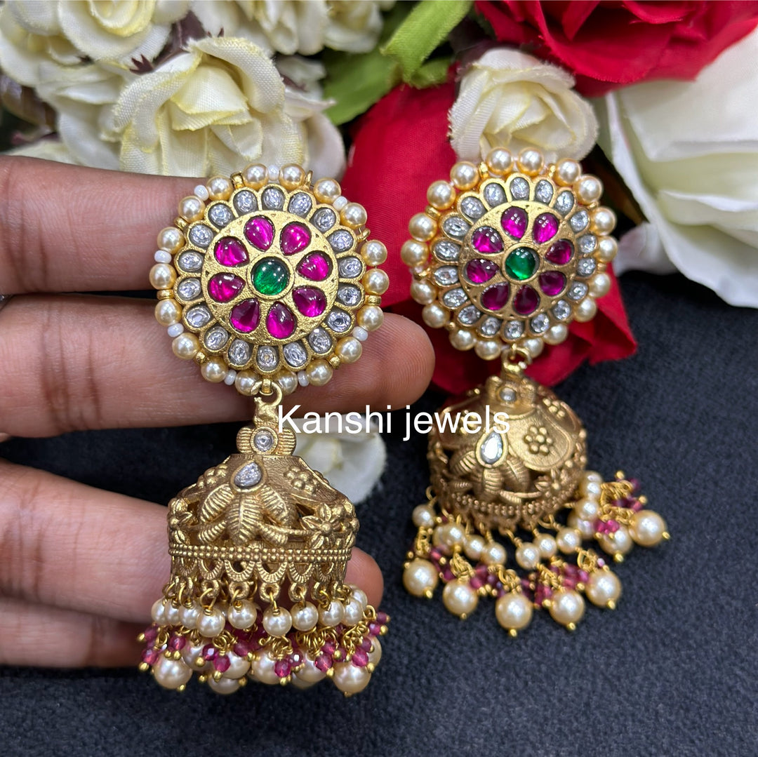Jadau Kundan Earrings
