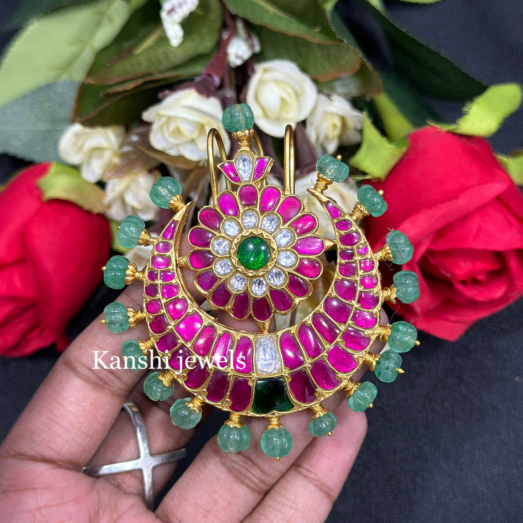 Jadau Kundan Clip by Kanshi Jewels,
Dulan Kundan  Clip