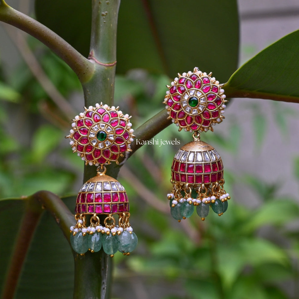 Classic Jadau Earrings