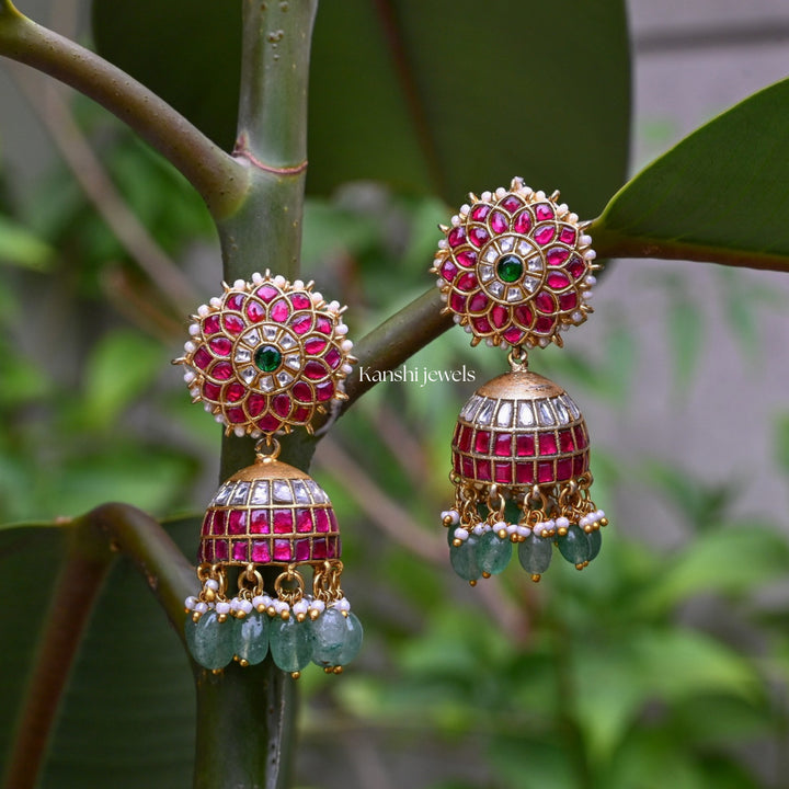 Classic Jadau Earrings