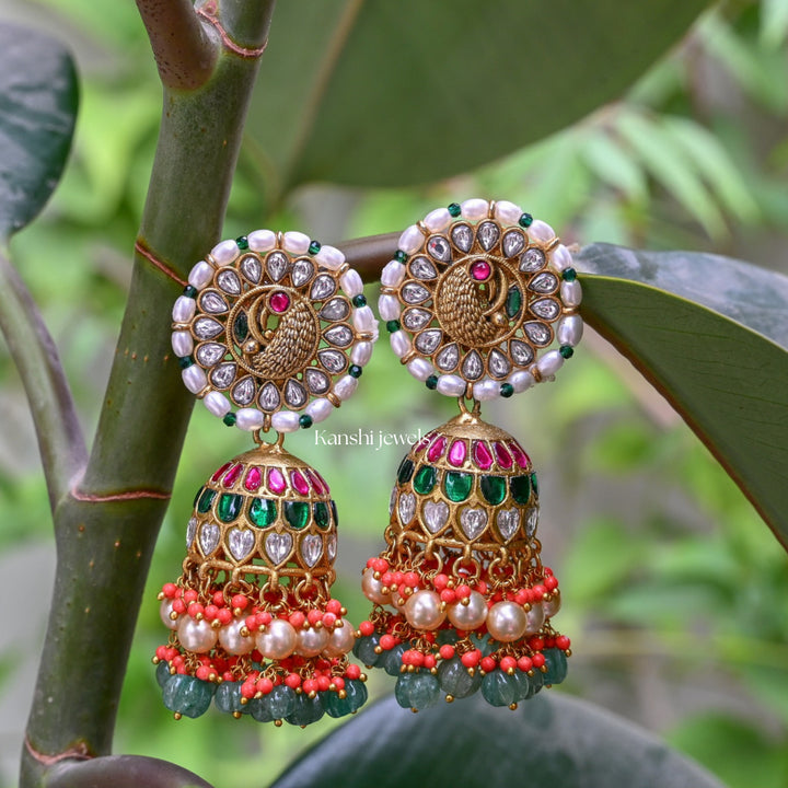 Classic Jadau Earrings
