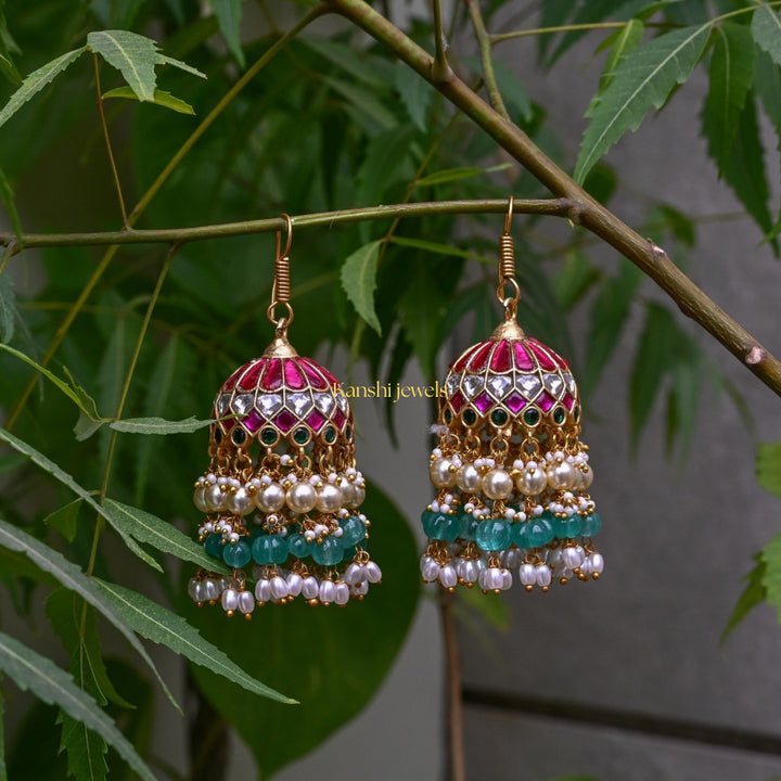 Classic Jadau Earrings