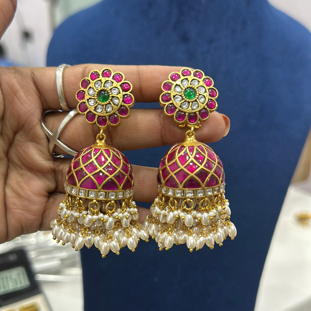 Jadau Kundan Earrings