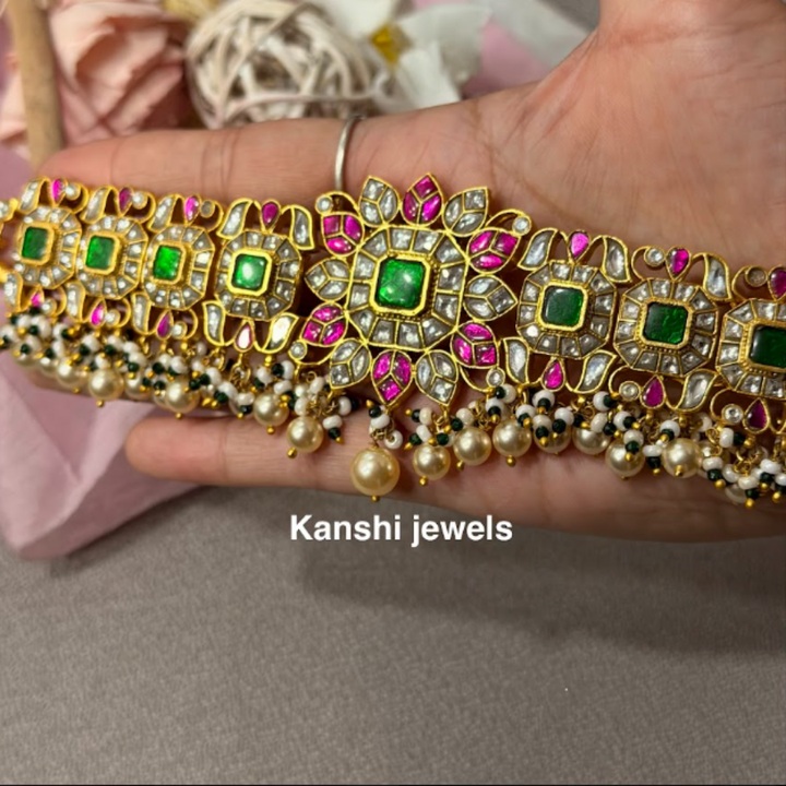 Rani handcut jadau necklace chokar
