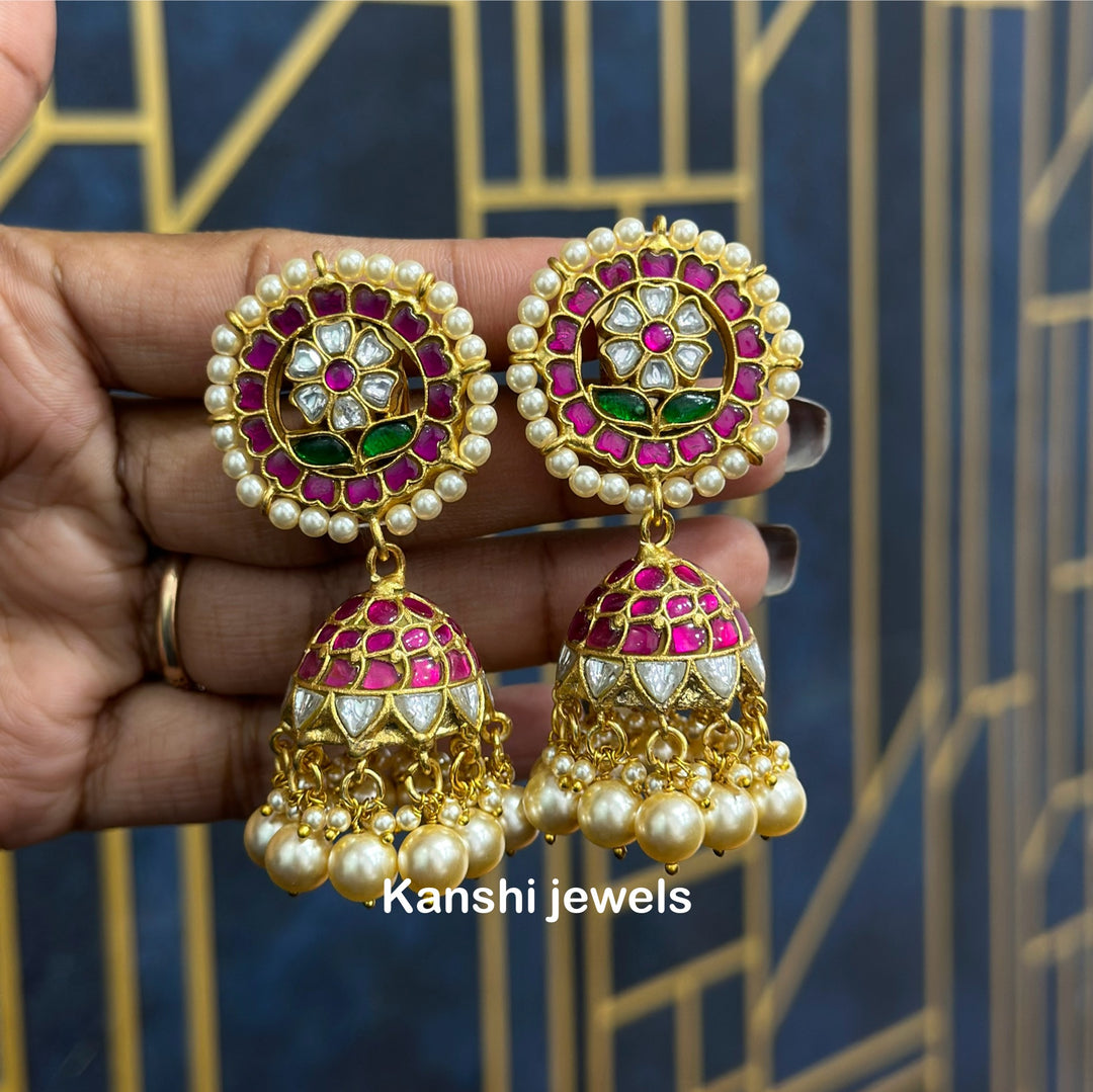 Jadau Kundan Earrings