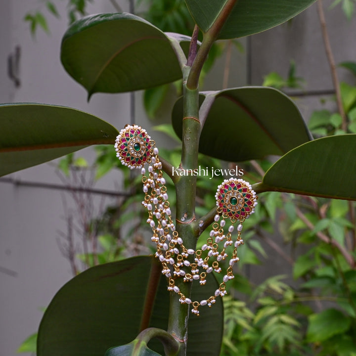 Classic Jadau Earrings