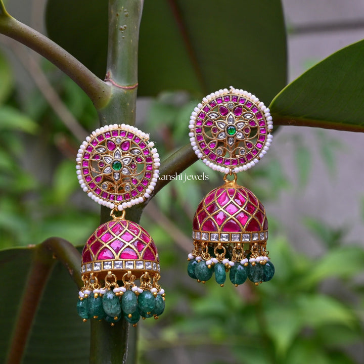 Classic Jadau Earrings