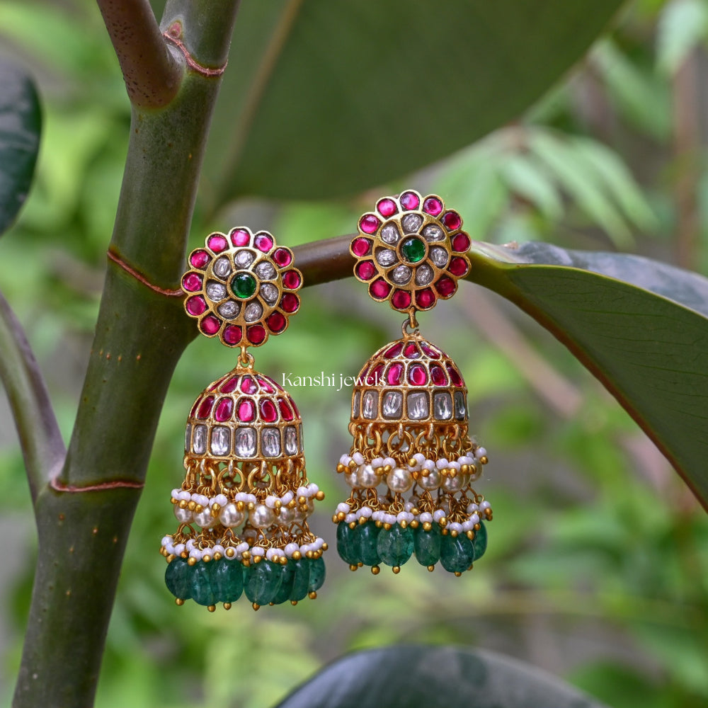 Classic Jadau Earrings