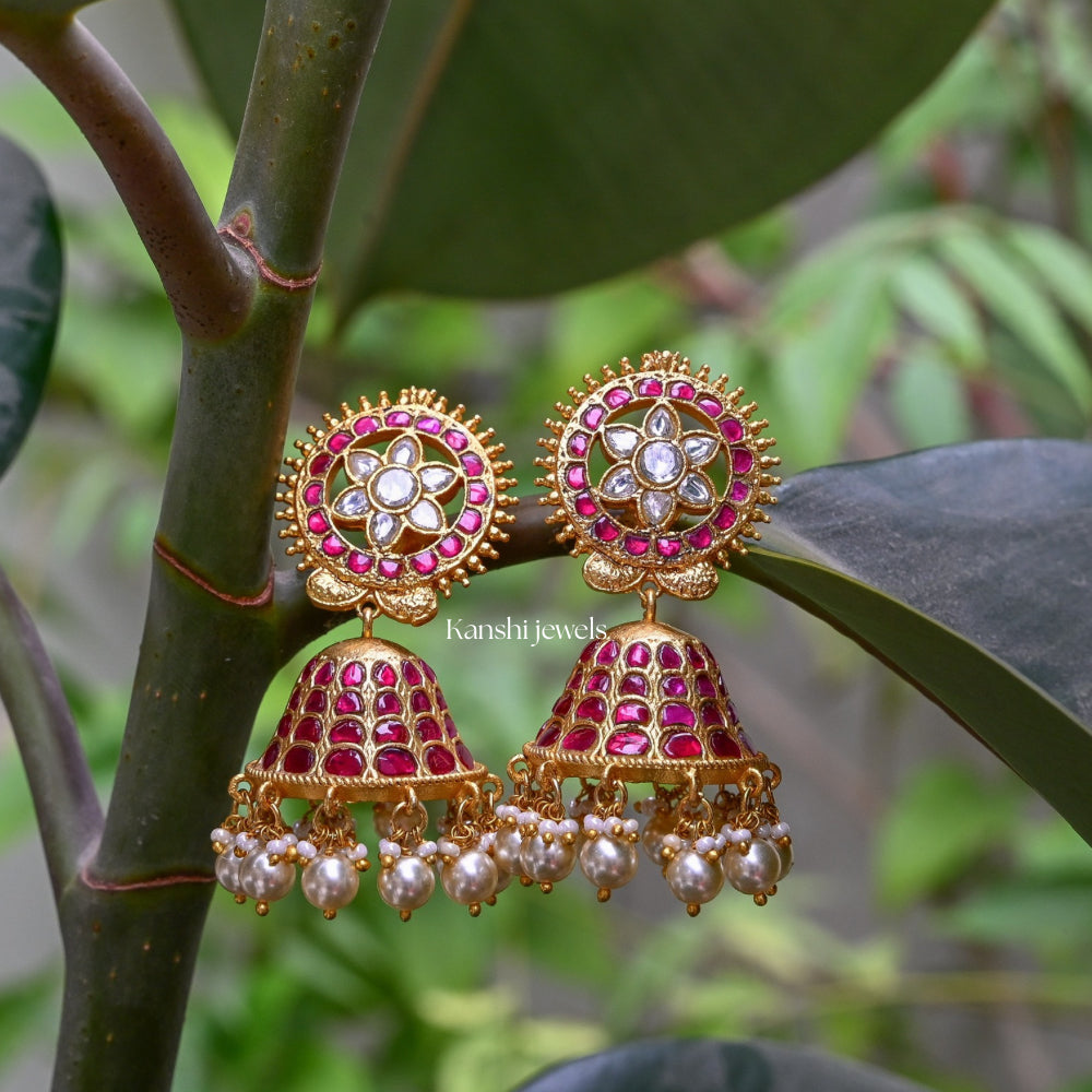 Classic Jadau Earrings