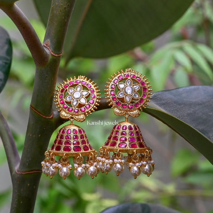 Classic Jadau Earrings