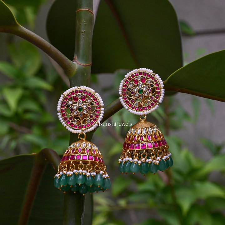 Classic Jadau Earrings